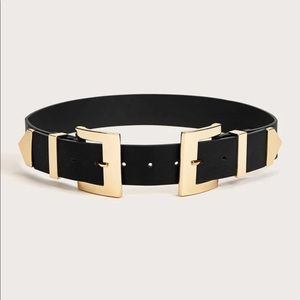 Shein Thick Leather Belt